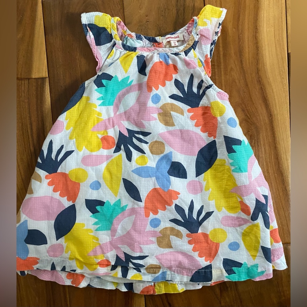 Catimini France Baby Girl Dress Size 12 Months